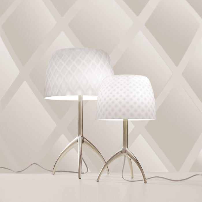 Lumiere 30th Table Lamp in small and medium.