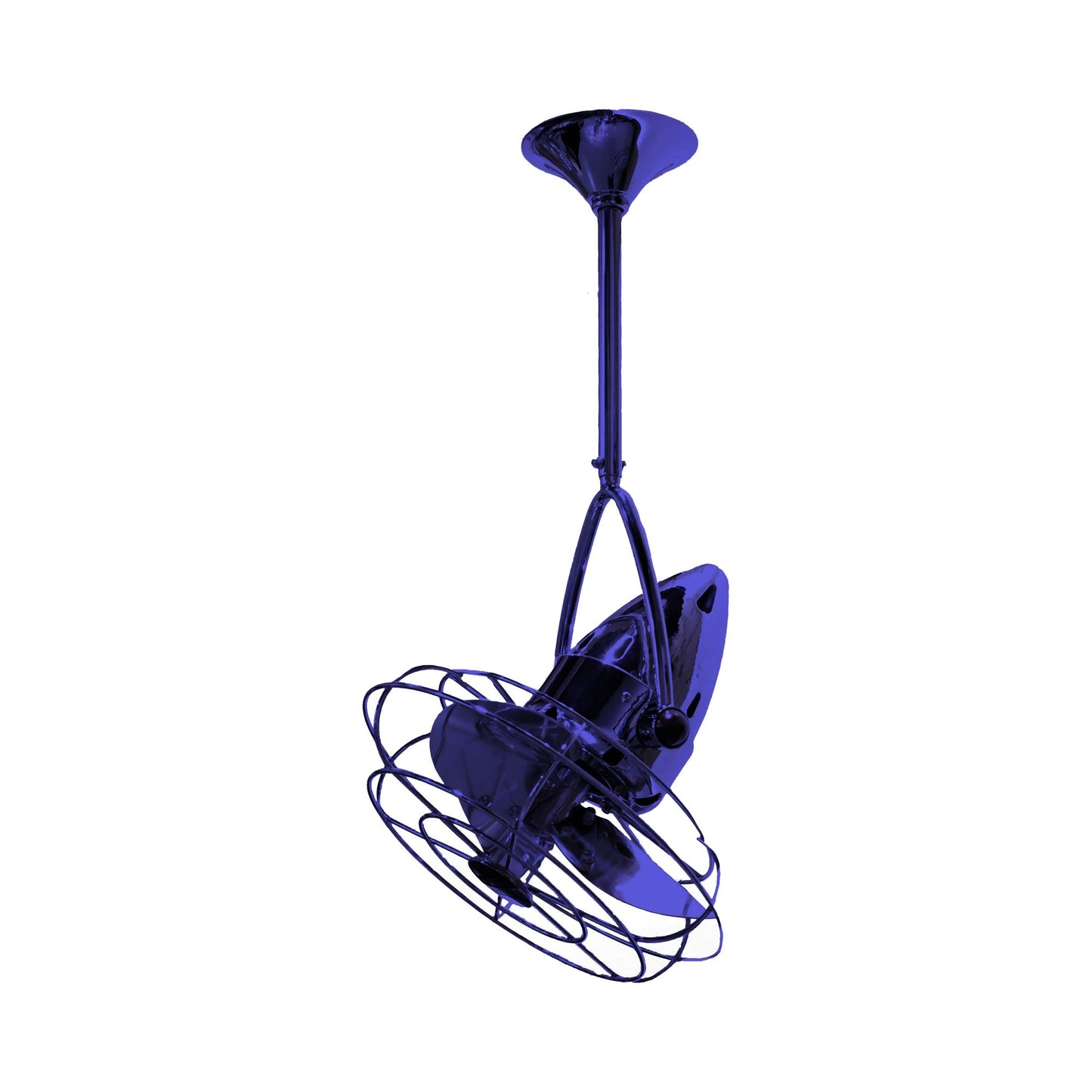 Jarold Direcional Ceiling Fan in Safira/Metal.