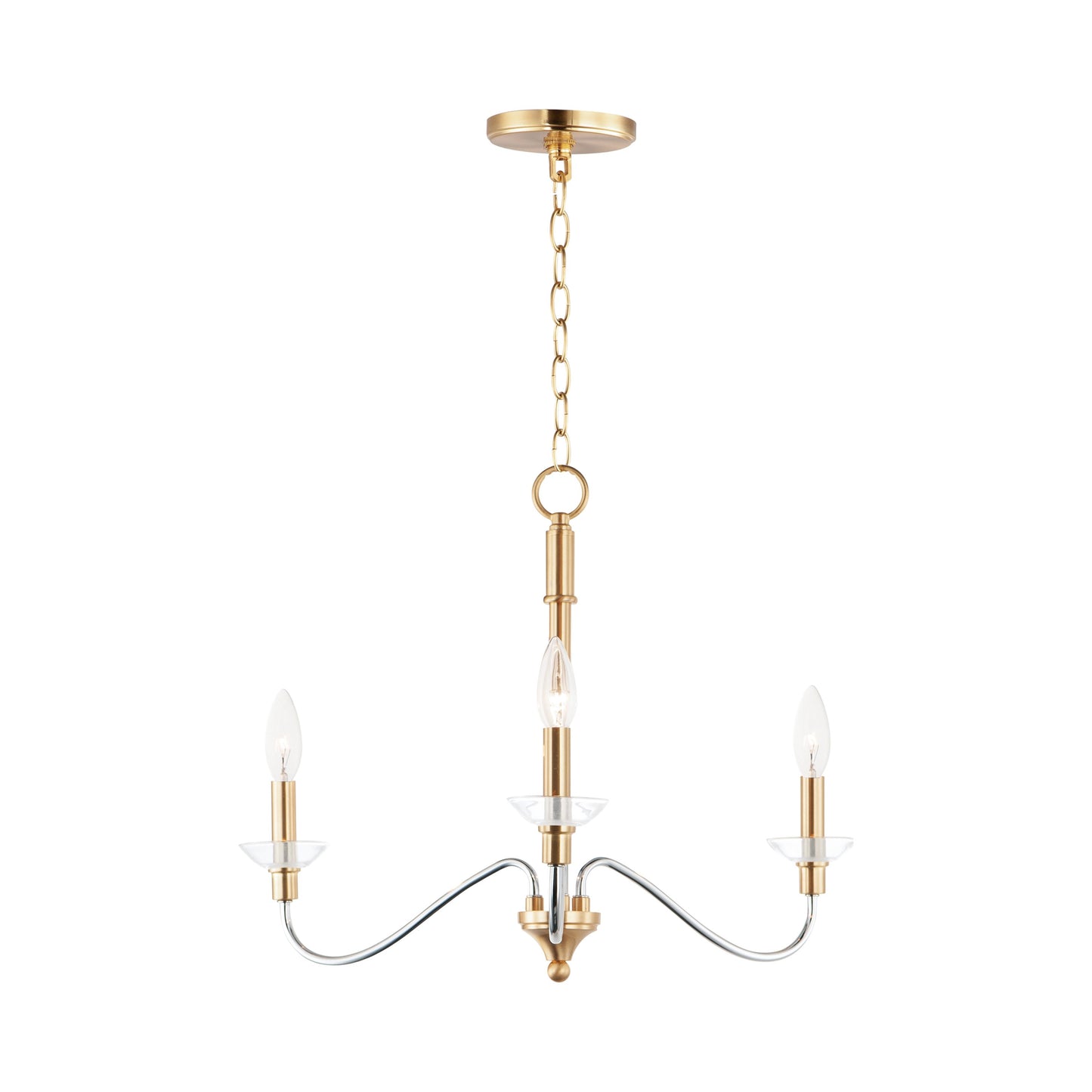Clarion Chandelier (3-Light).