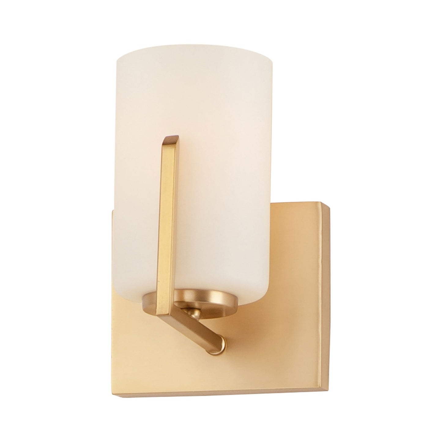 Dart Wall Light in Satin Brass.