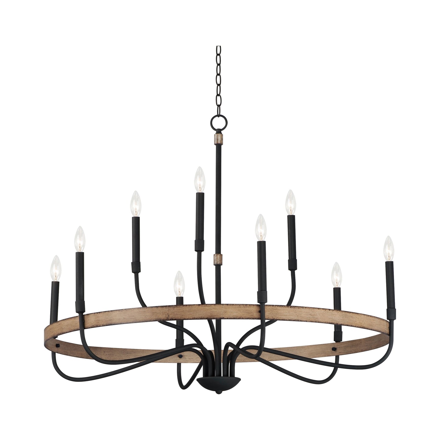 Franklin Chandelier (9-Light).