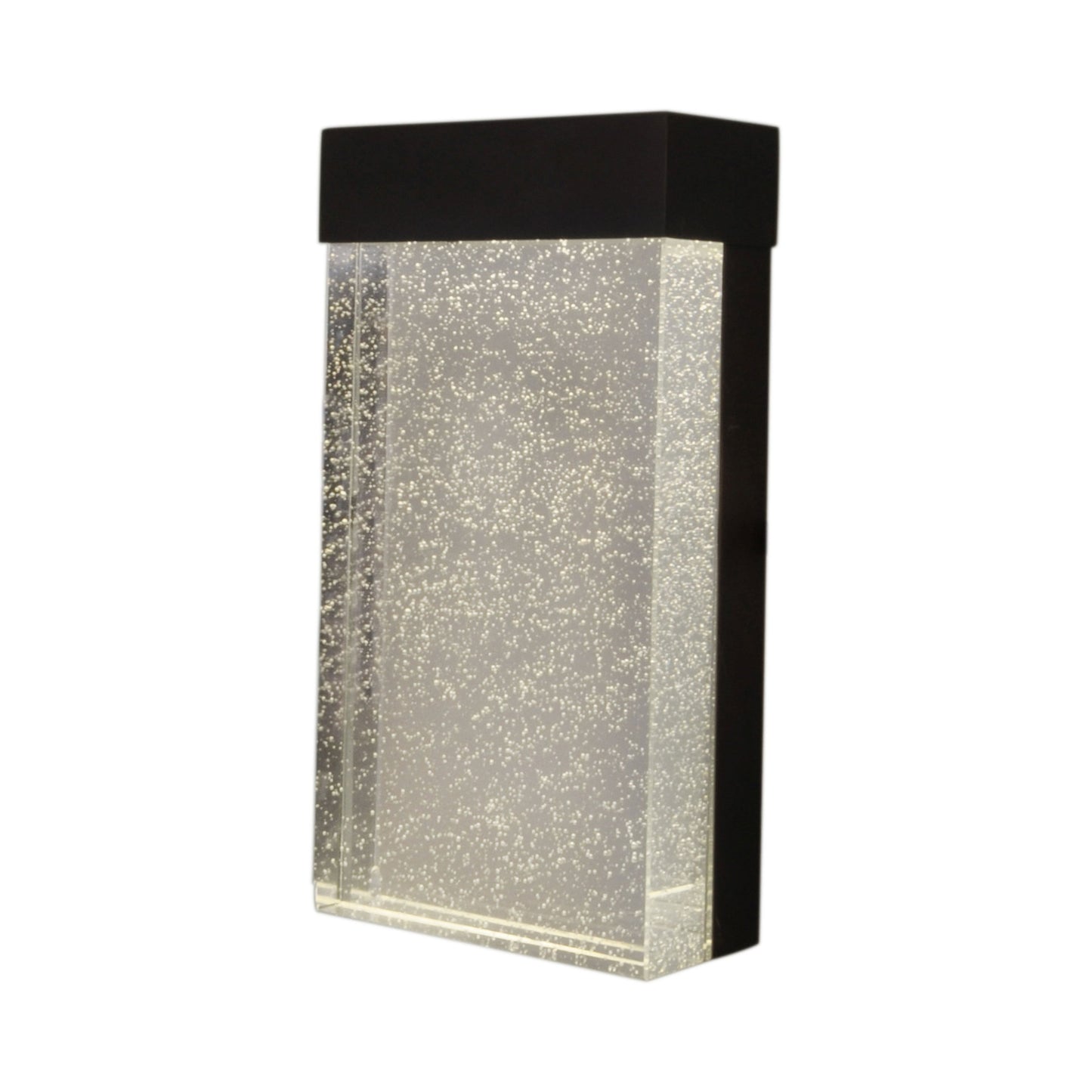 Moda Outdoor LED Wall Light in Bronze.