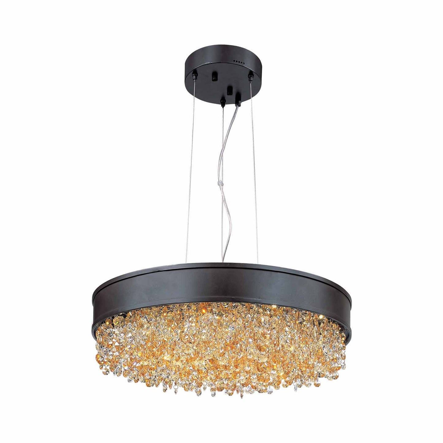 Mystic LED Pendant Light in Bronze (22-Light).