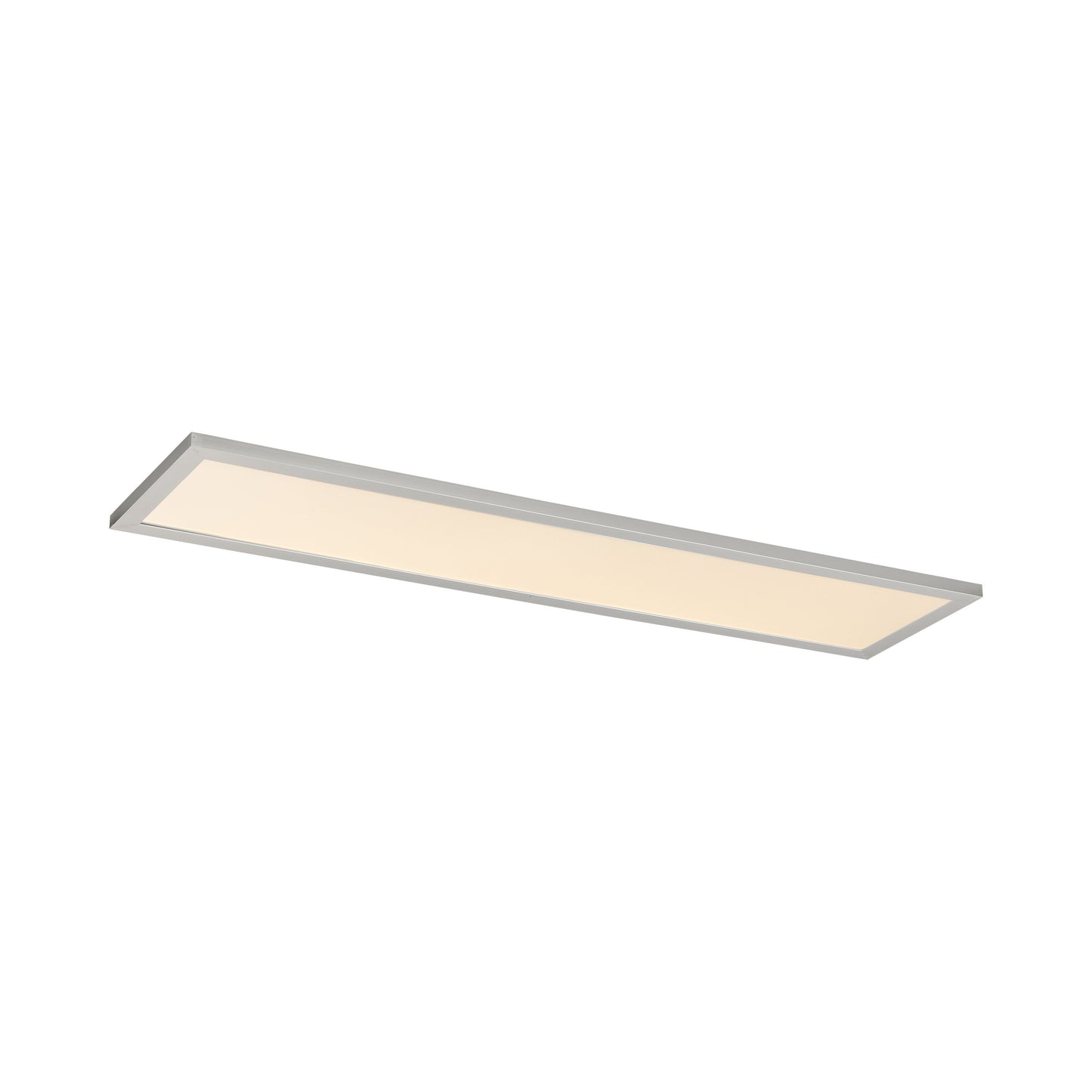 Sky LED Flush Mount Ceiling Light in Brushed Aluminum (Large).