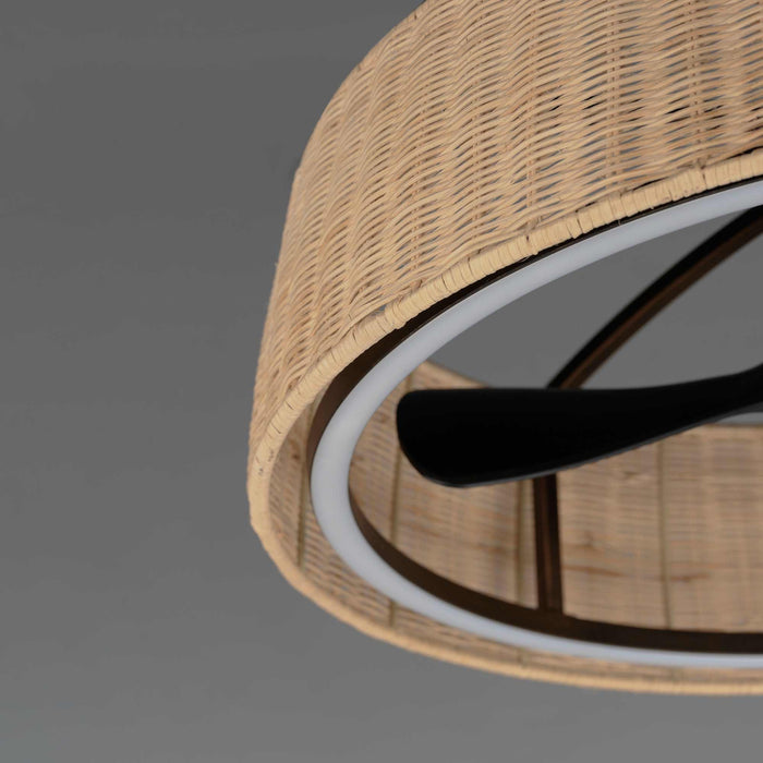 Tulum Outdoor LED Ceiling Fan in Detail.