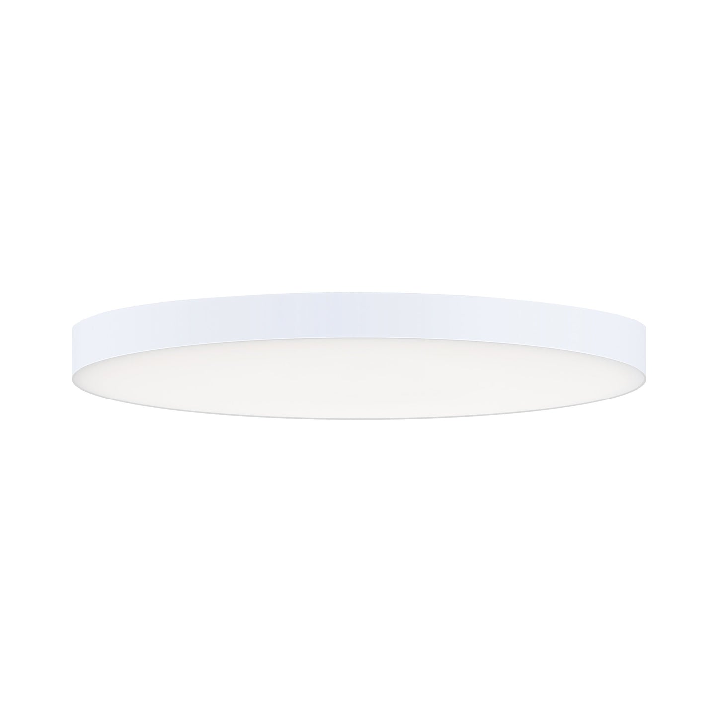 Tuner LED Flush Mount Ceiling Light in White.