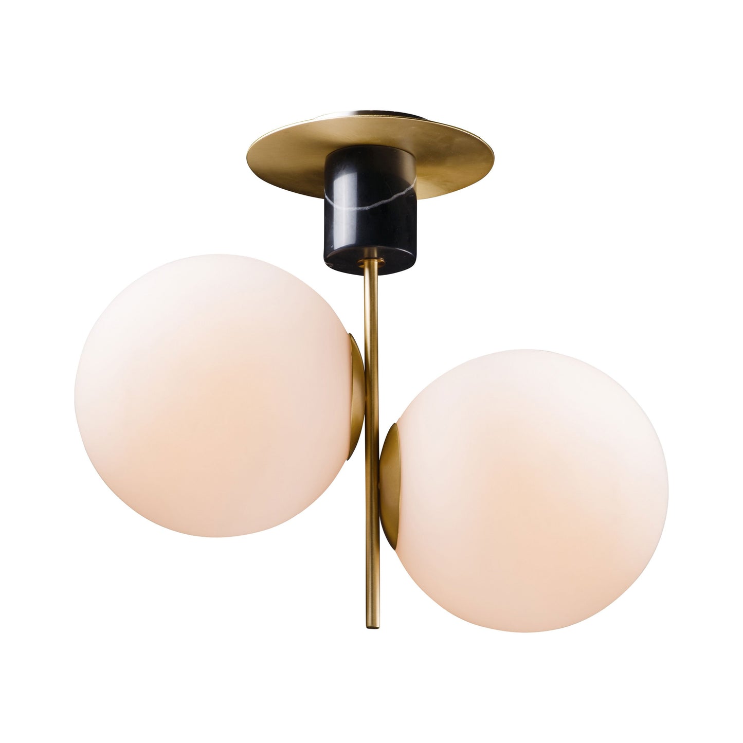 Vesper Semi Flush Mount Ceiling Light (2-Light).