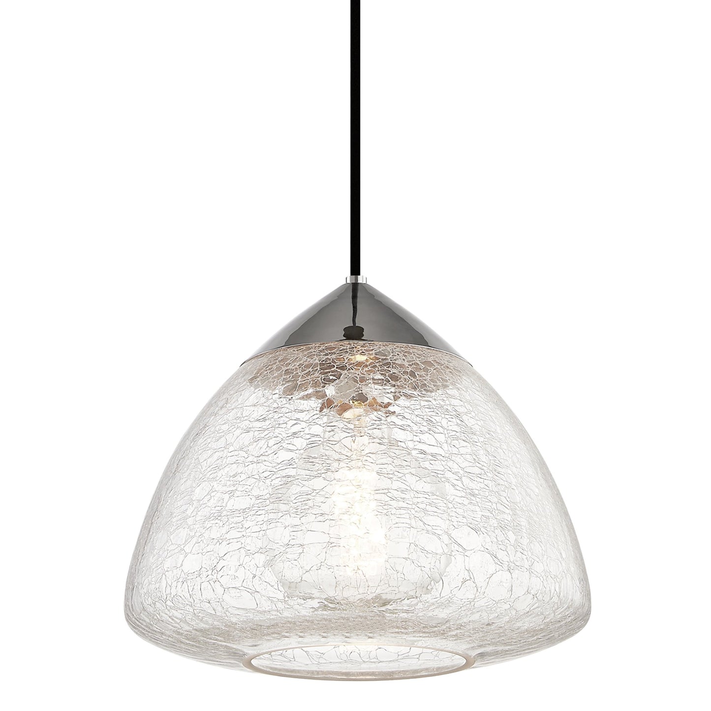 Maya Pendant Light in Polished Nickel (Large).