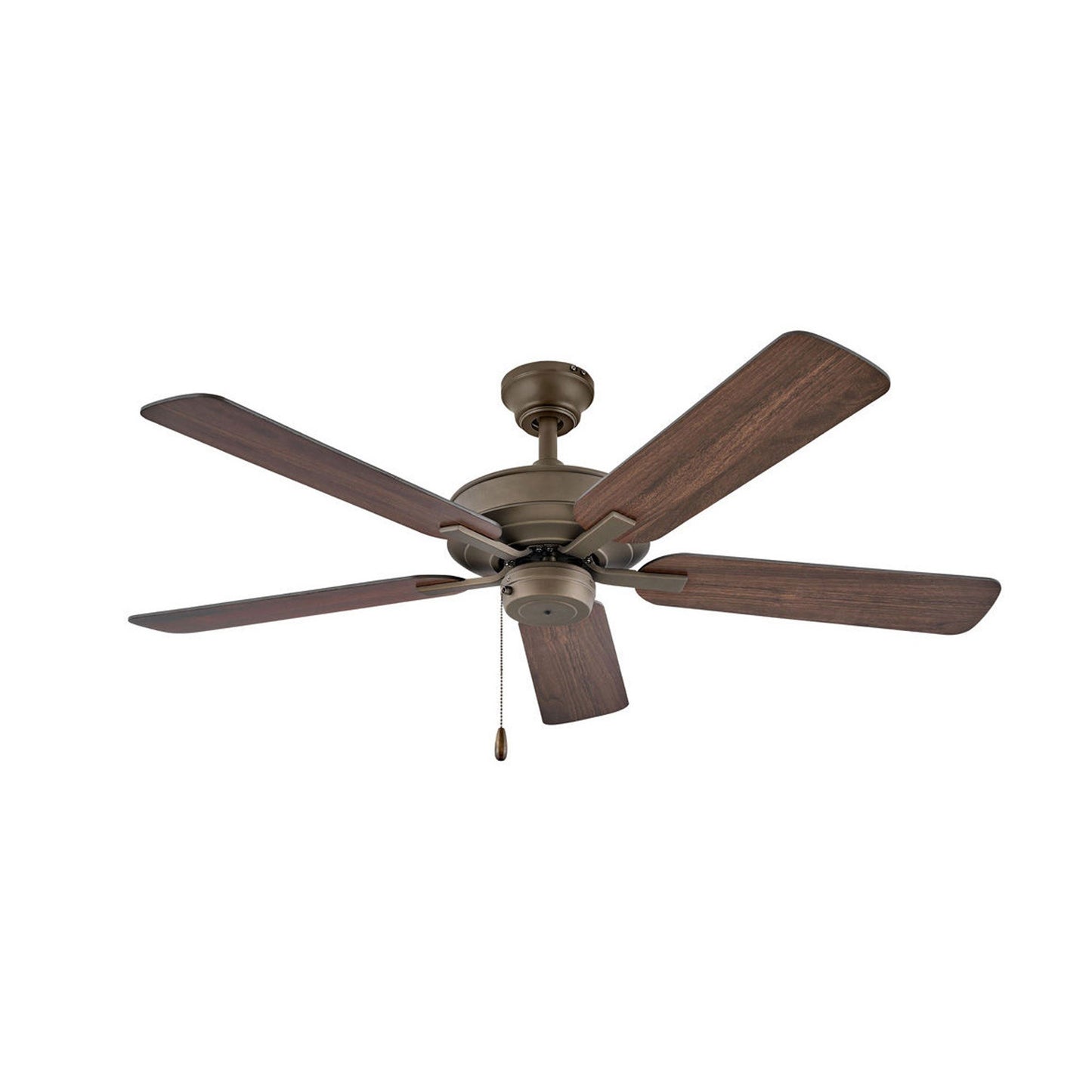 Metro Ceiling Fan in Metallic Matte Bronze.
