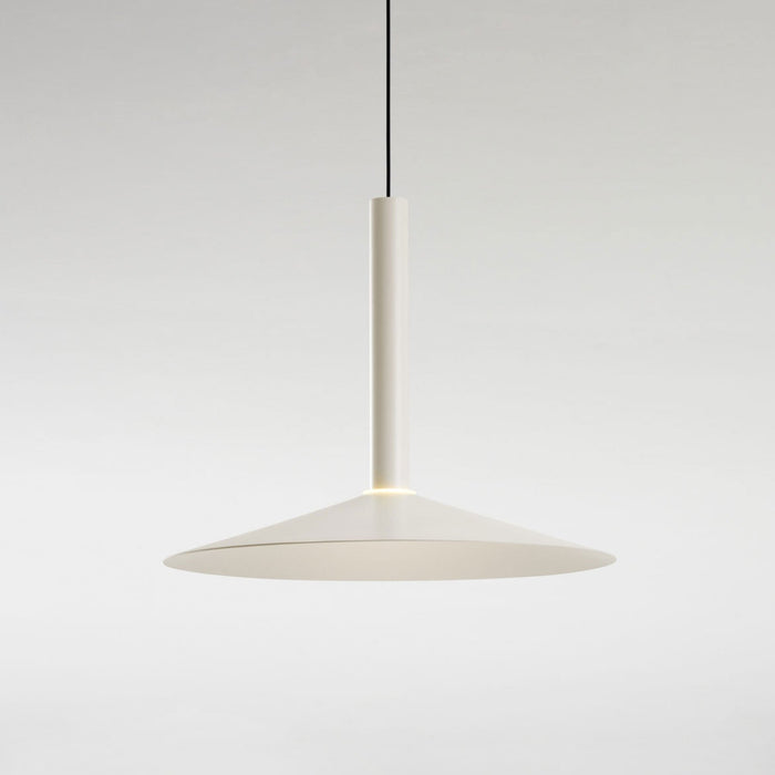 Milana Counterweight LED Pendant Light in Off White (Small).