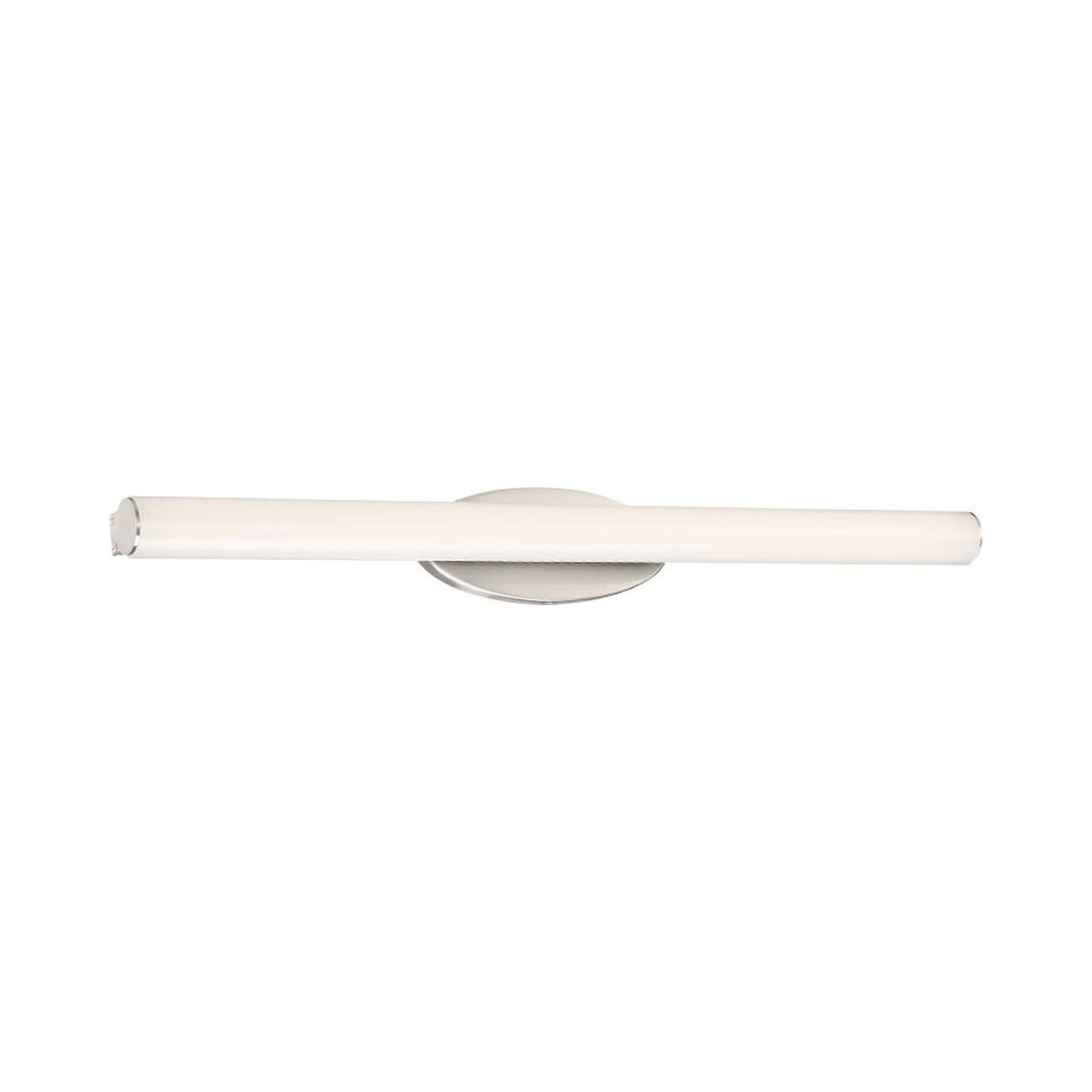 Mini Loft LED Bath Vanity Light in Medium/Brushed Nickel.