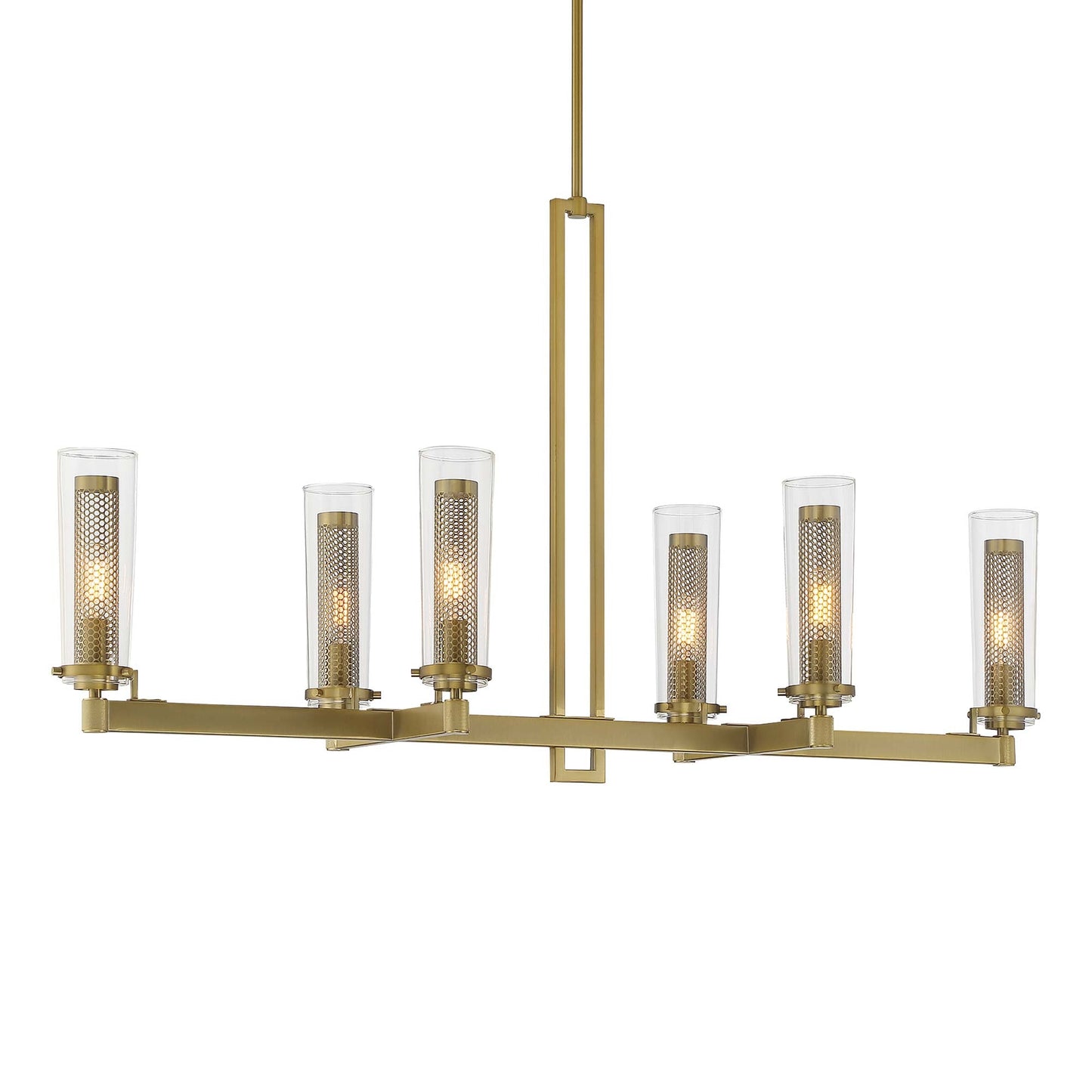 Emmerham Linear Pendant Light in Detail.