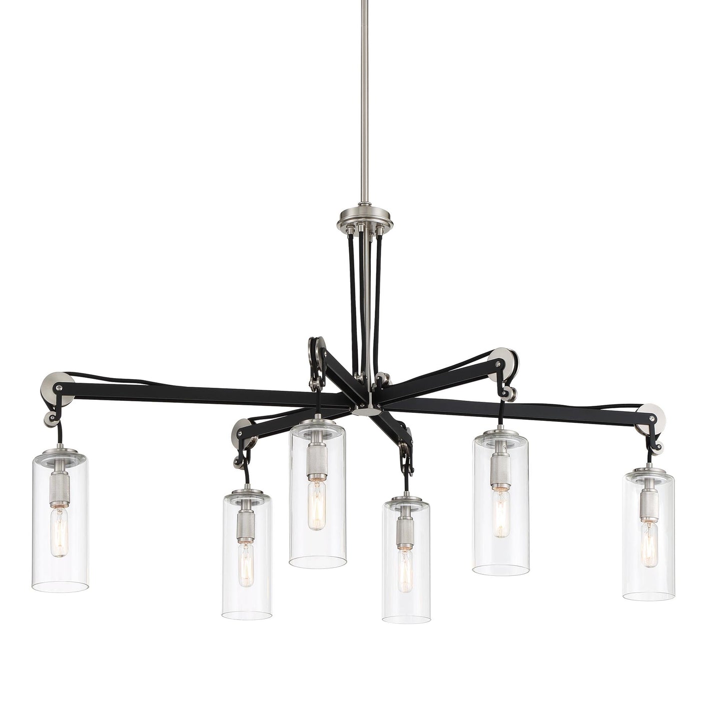 Pullman Junction Linear Pendant Light in Detail.