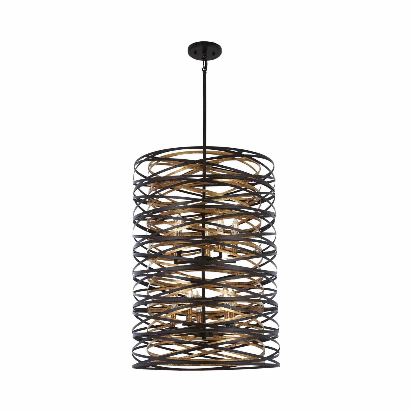 Vortic Flow Pendant Light (10-Light).