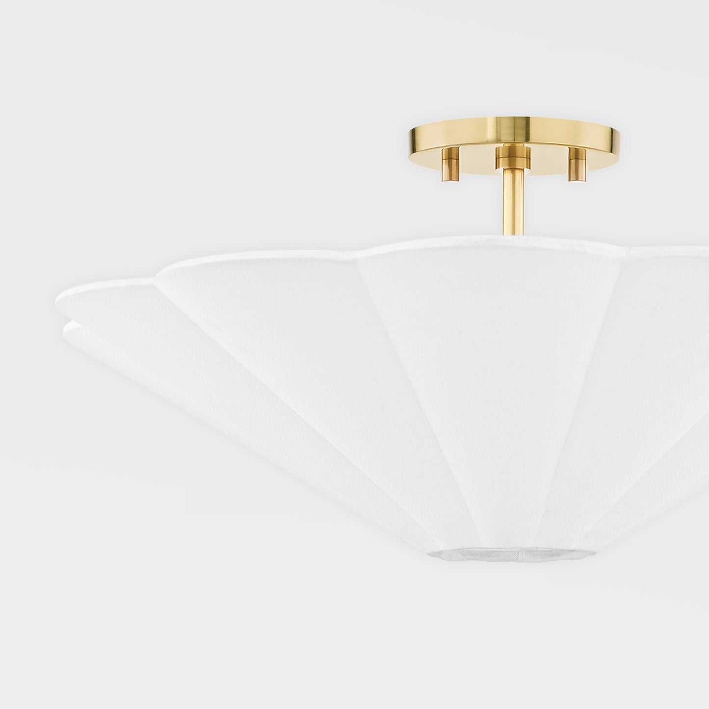 Alana Semi Flush Mount Ceiling Light in Detail.