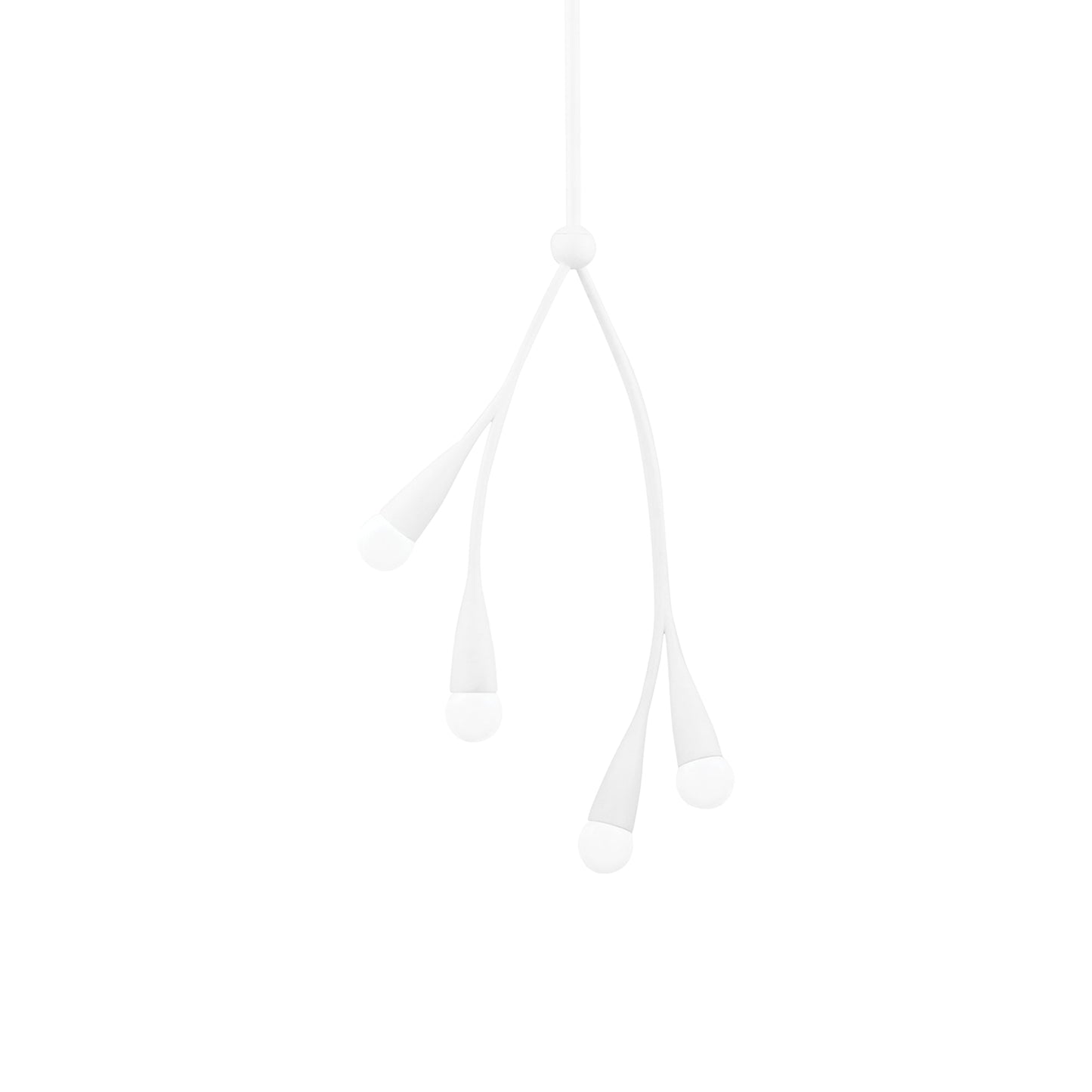 Elsa Pendant Light in Textured White.