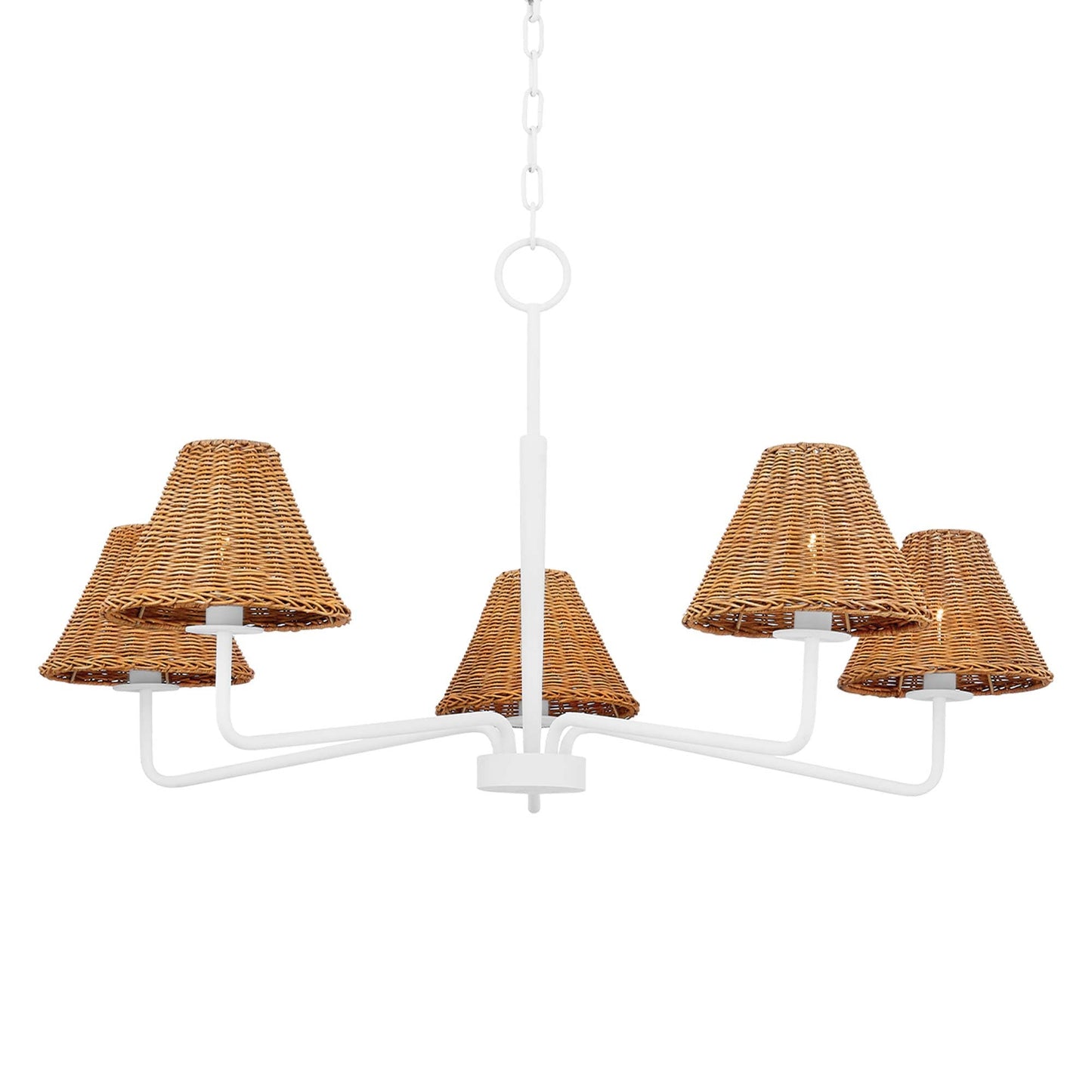 Issa Chandelier in Texture White.