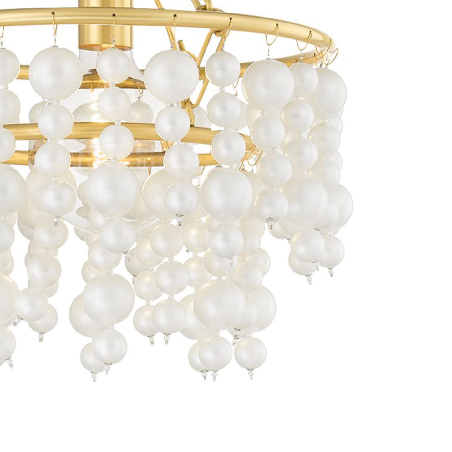 Kinsley Flush Mount Ceiling Light in Detail.