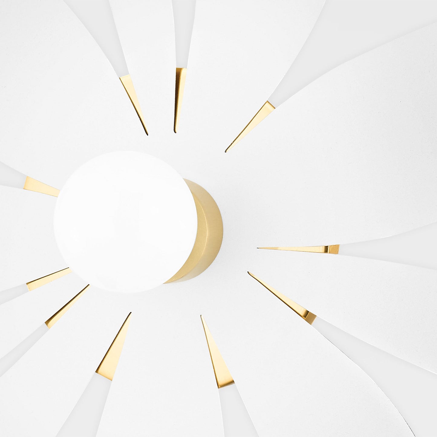 Twiggy Floral Bath Wall Light in Detail.