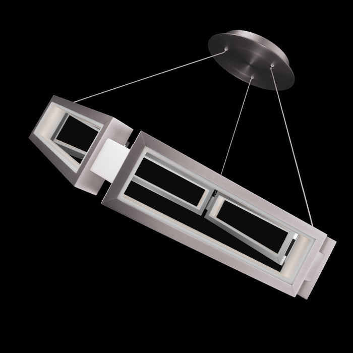 Mies LED Chandelier in Detail.