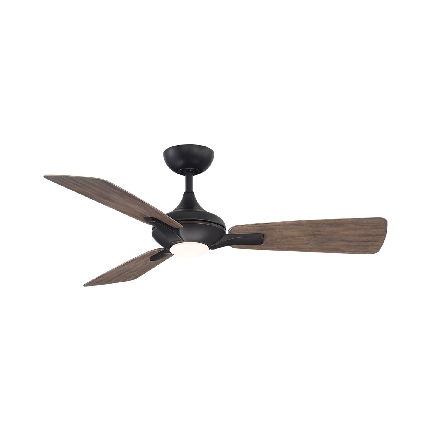 Mykonos Smart LED Ceiling Fan in Oil Rubbed Bronze/Barn Wood.