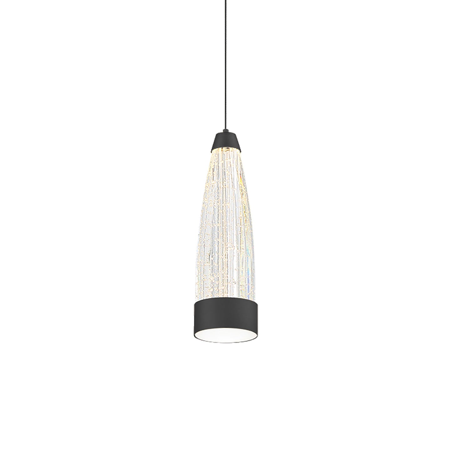 Mystic LED Pendant Light in Black.