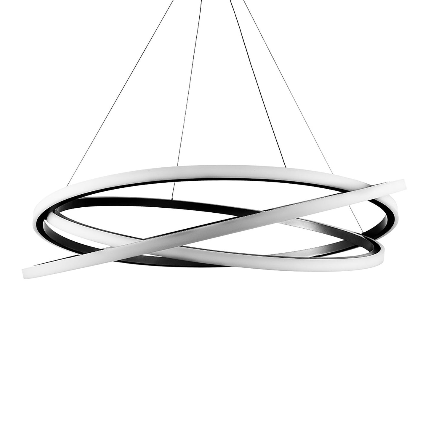 Veloce LED Chandelier in Black (Large).