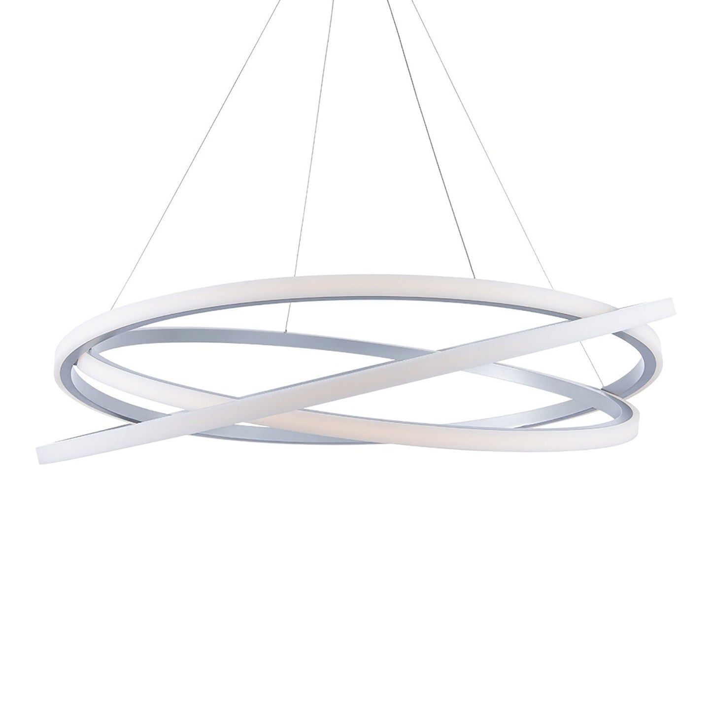 Veloce LED Chandelier in Titanium (Large).