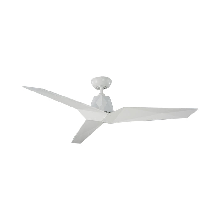 Vortex Smart Ceiling Fan in Gloss White.