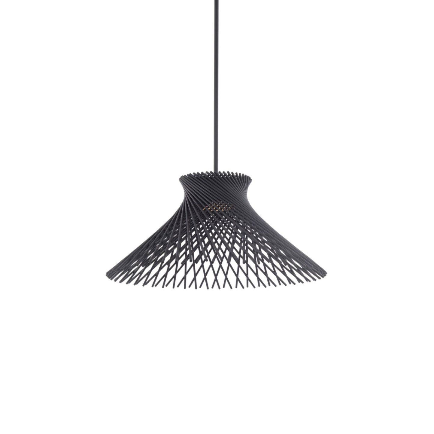 Zenya LED Pendant Light in Black.