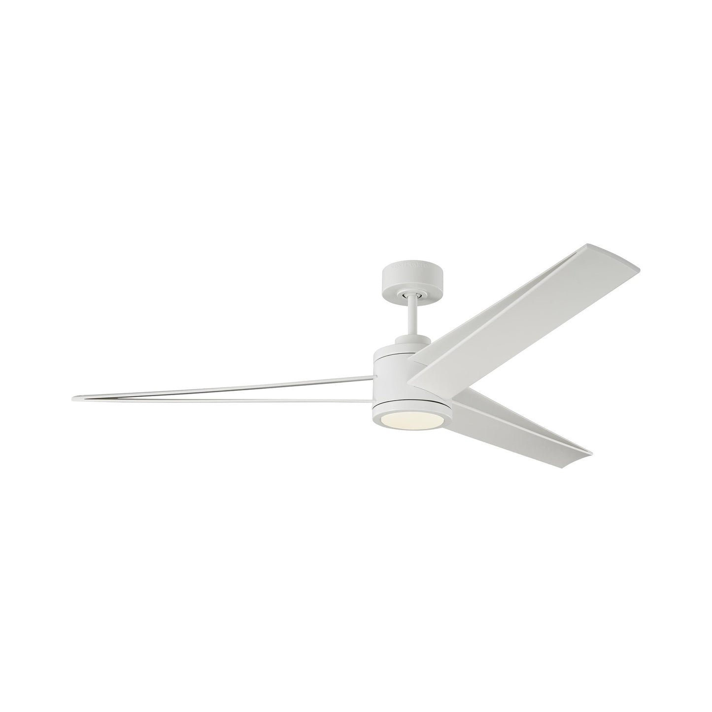 Armstrong LED Ceiling Fan in Matte White.