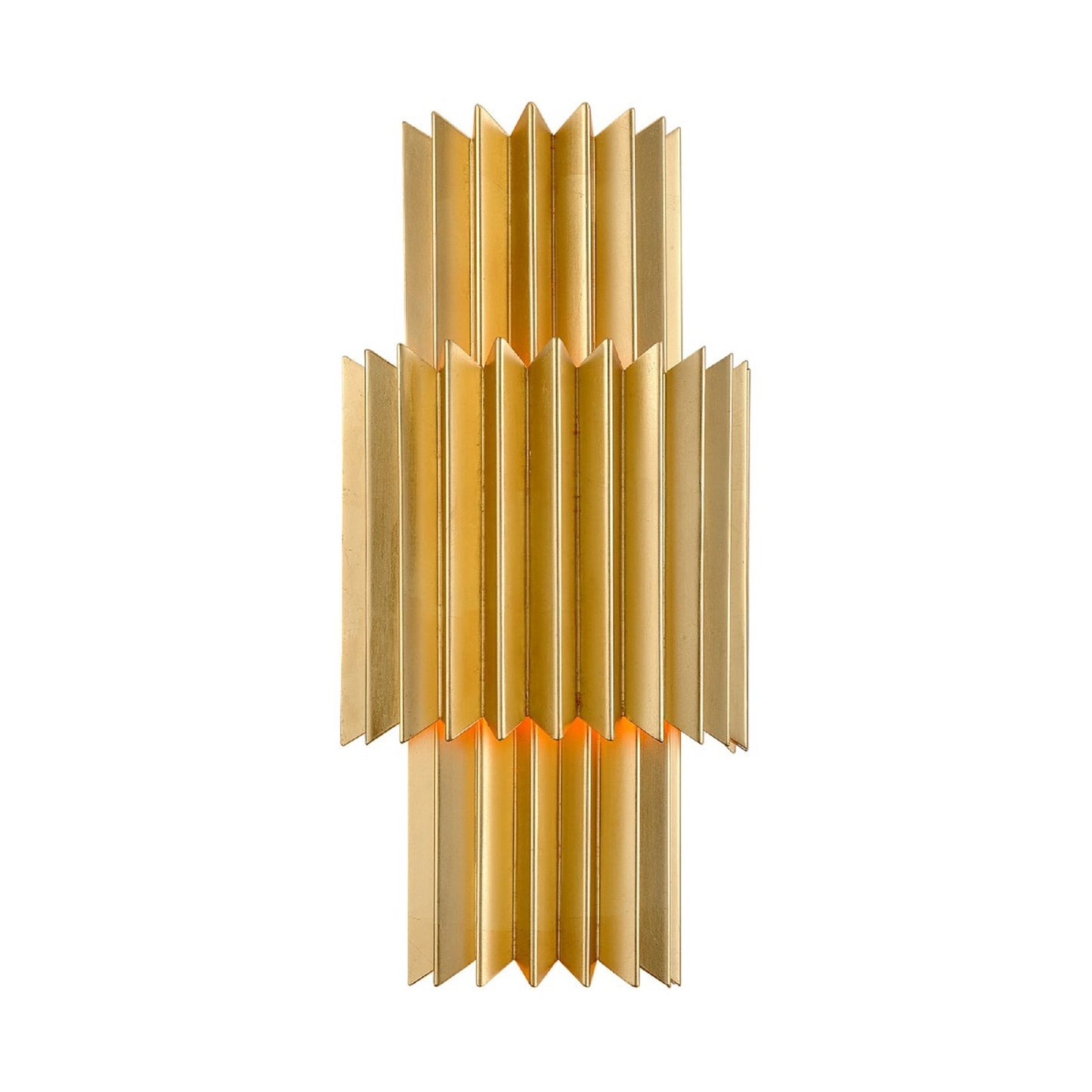 Moxy Wall Light in Gold Leaf (Double).