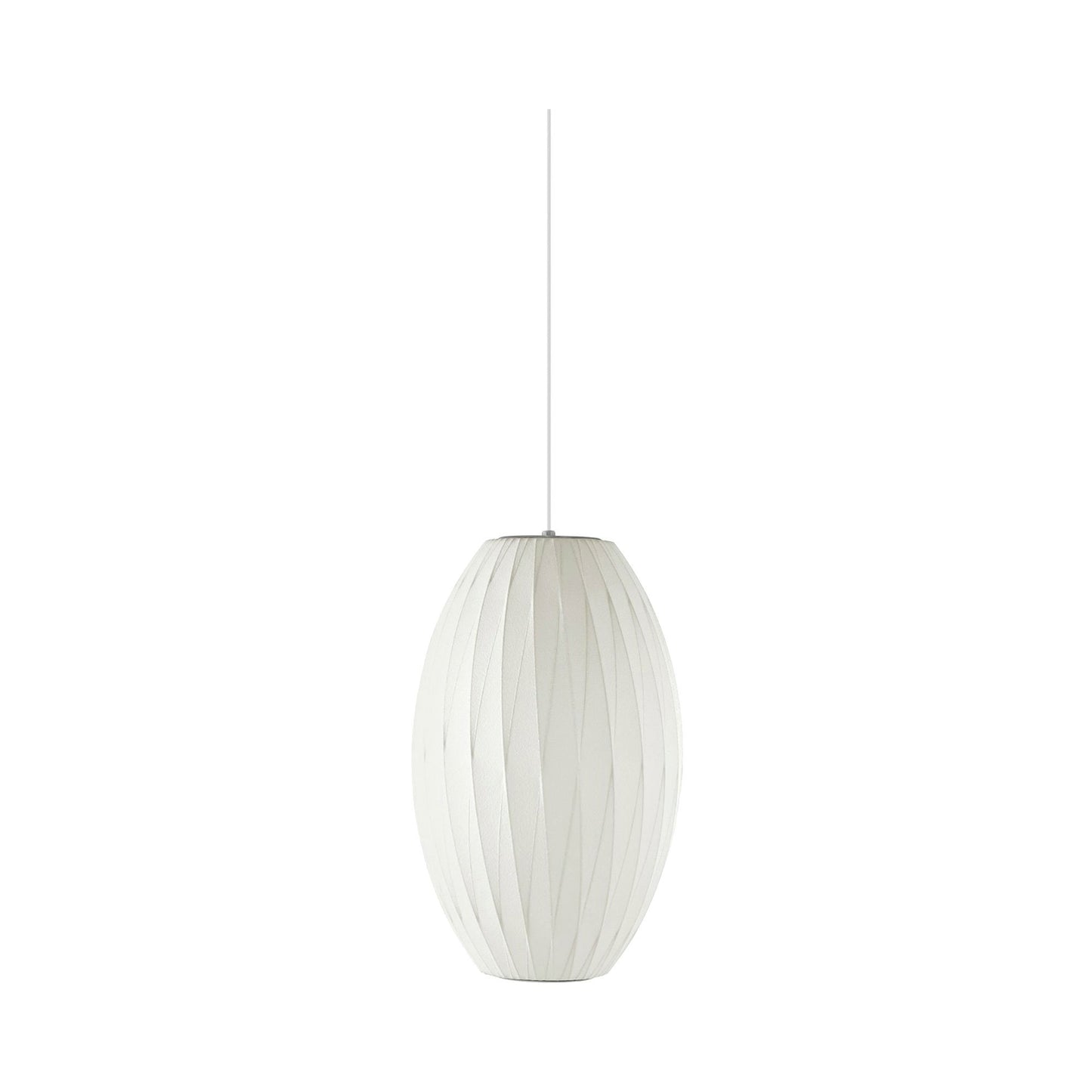 Nelson® Cigar Crisscross Bubble Pendant Light in Medium.