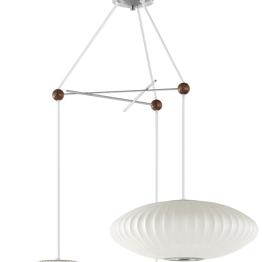 Nelson® Triple Bubble Lamp Fixture in Detail