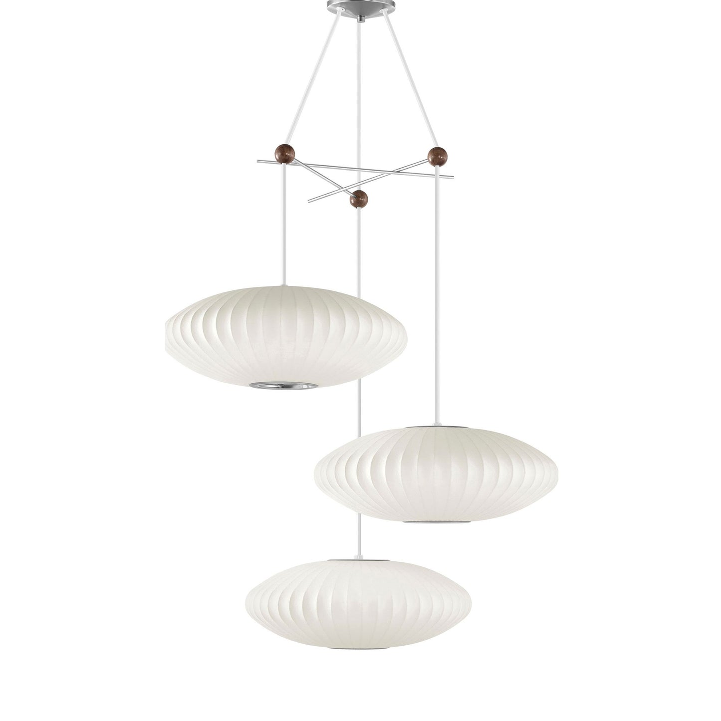 Nelson® Triple Bubble Lamp Fixture in Detail.