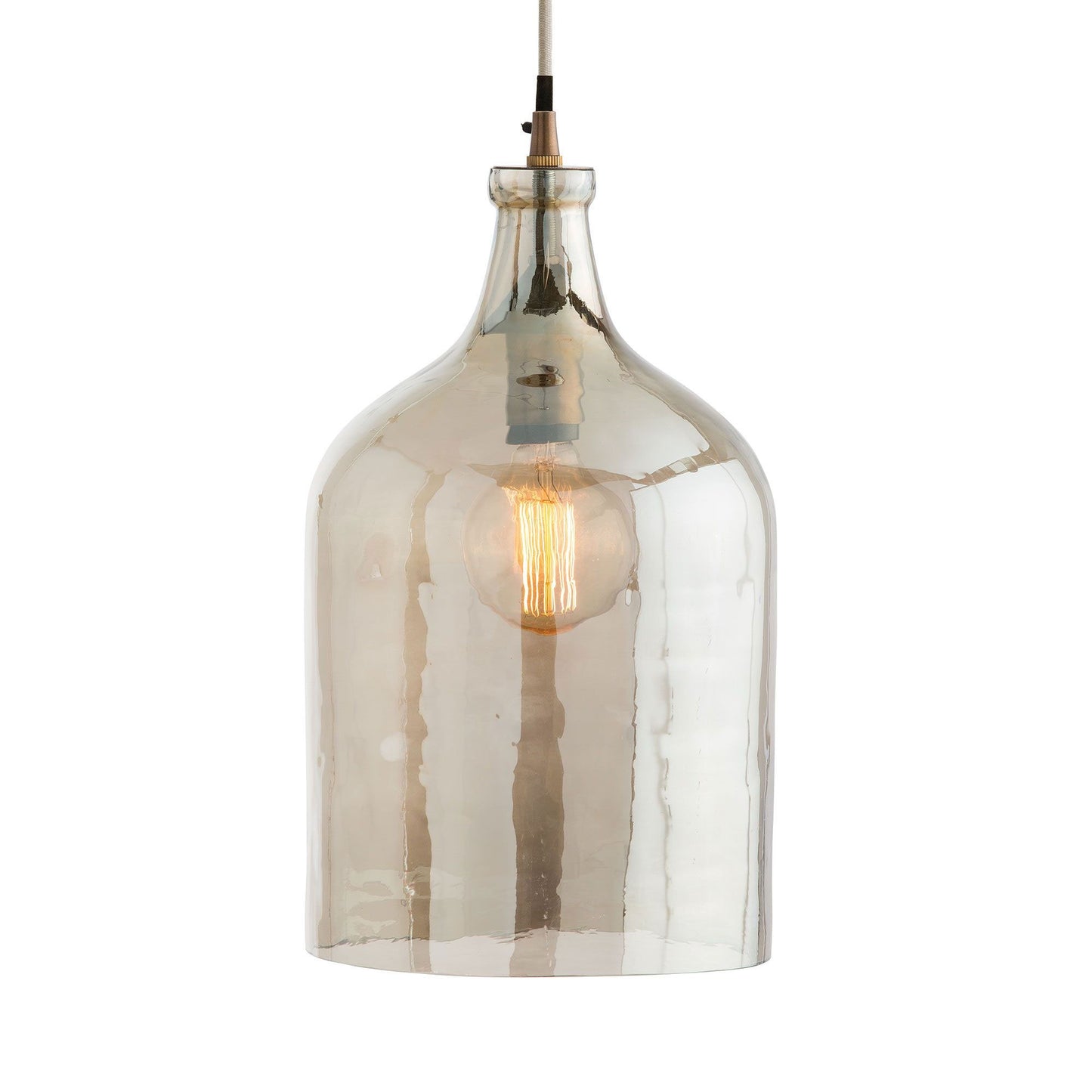 Noreen Pendant Light in Smoke Luster.