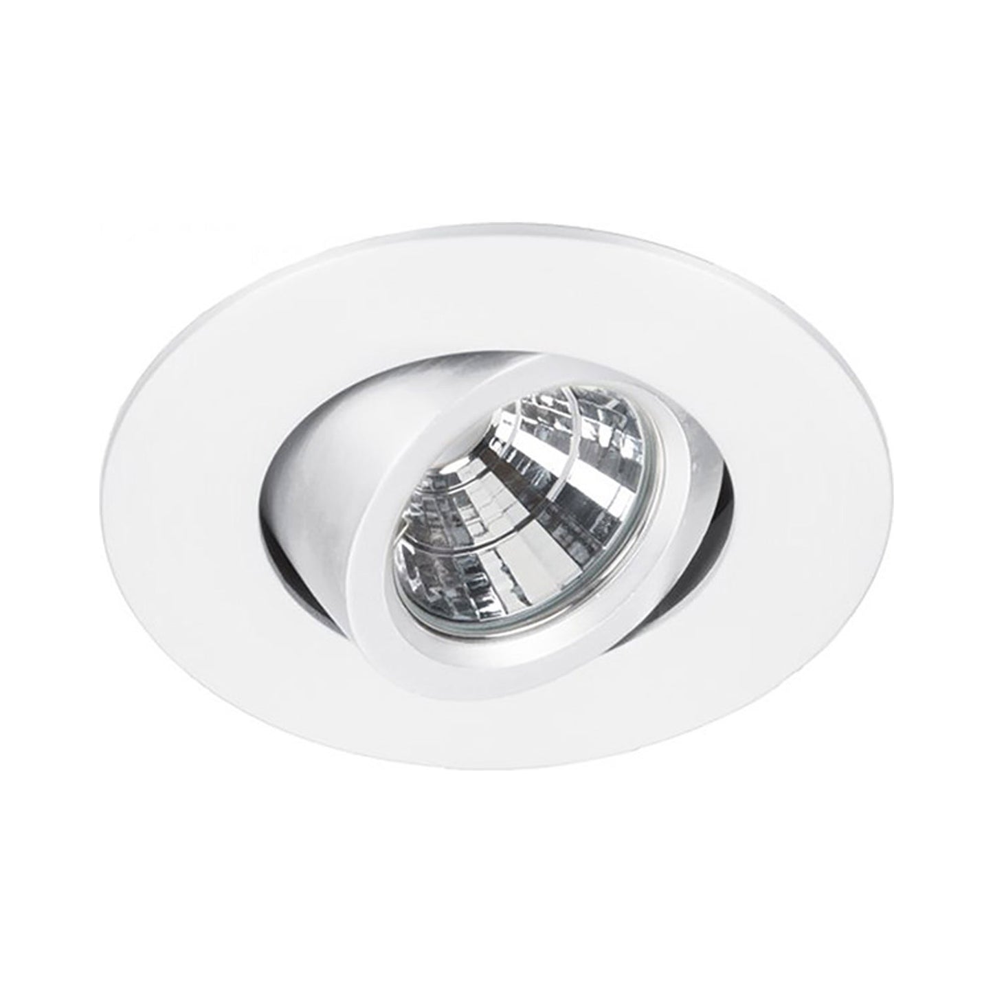 Ocularc 2.0 Round Adjustable 9W LED Recessed Trim in White.