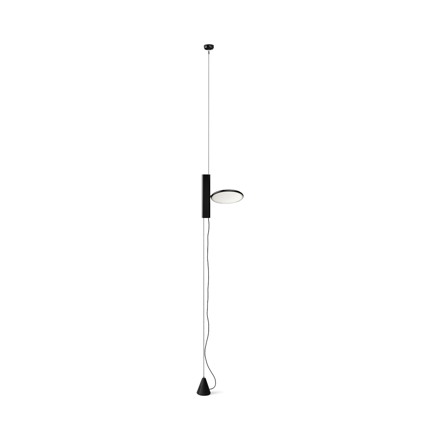 OK LED Floor Light Black.