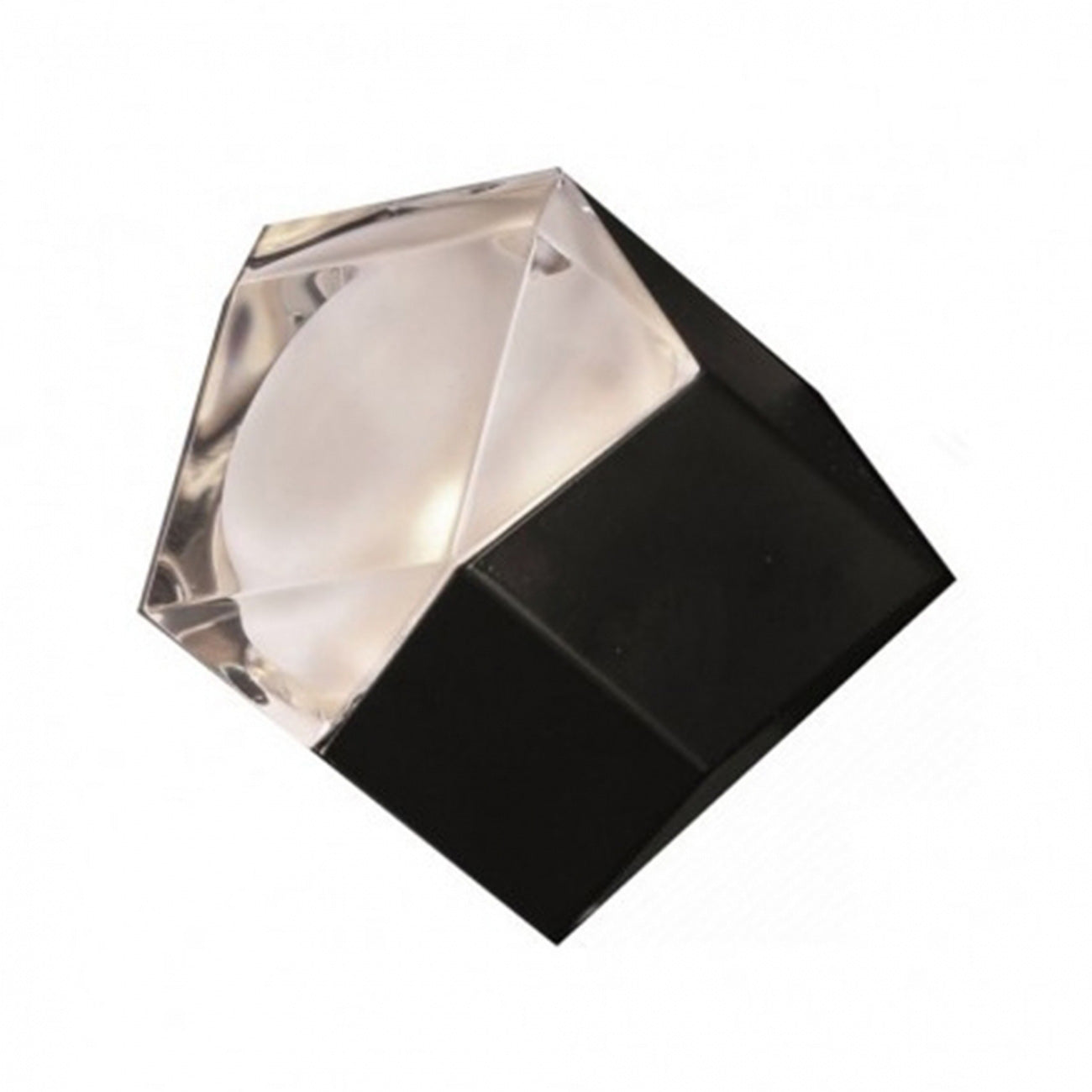 Astro Wall Light in Lacquered Black.