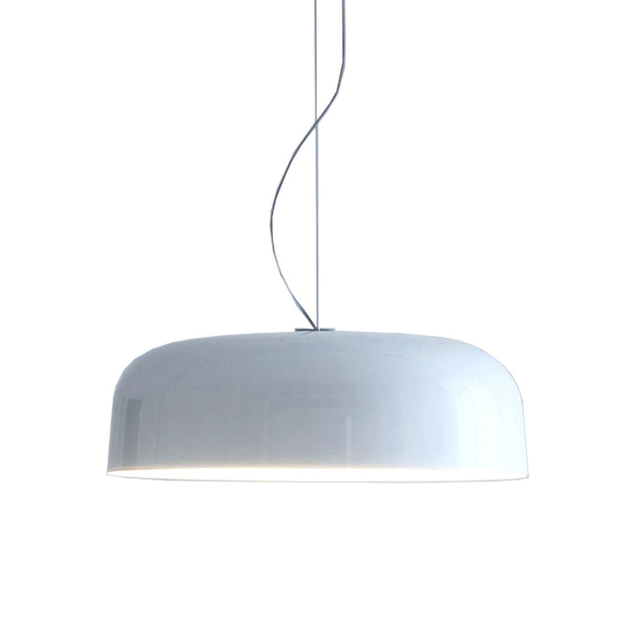 Canopy LED Pendant Light in White (Small).