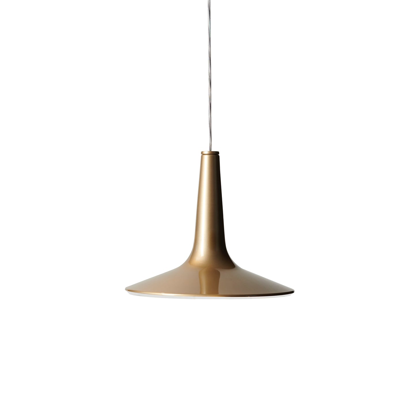 Kin LED Pendant Light in Gold (Large).