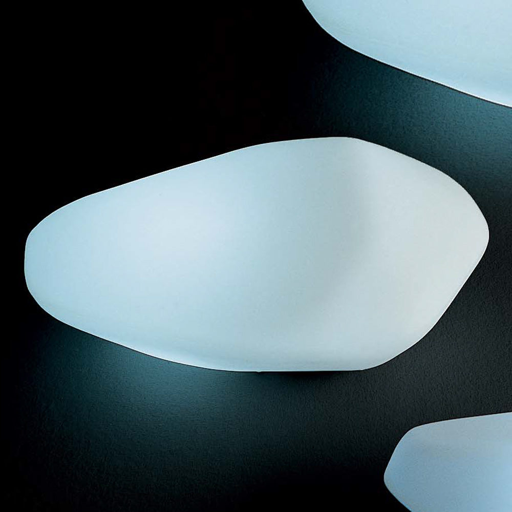 Stone Outdoor Lamp in White (Medium).