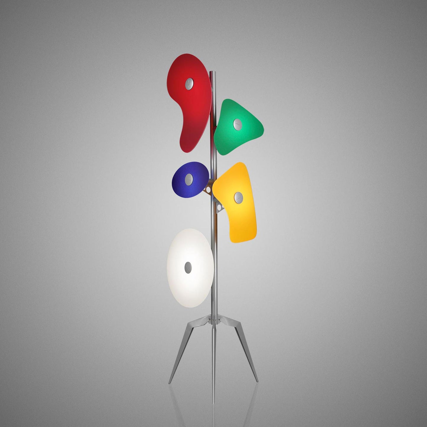 Orbital Floor Lamp in Colored.