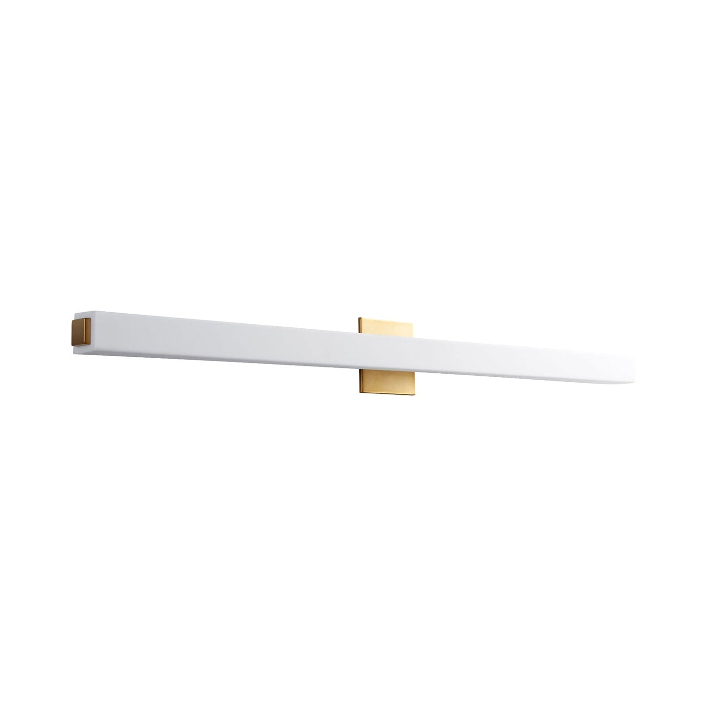 Aldephi LED Vanity Bath Light in Aged Brass (46.38-Inch).