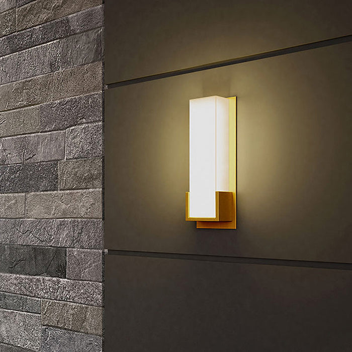 Orion LED Bath Wall Light in Detail.