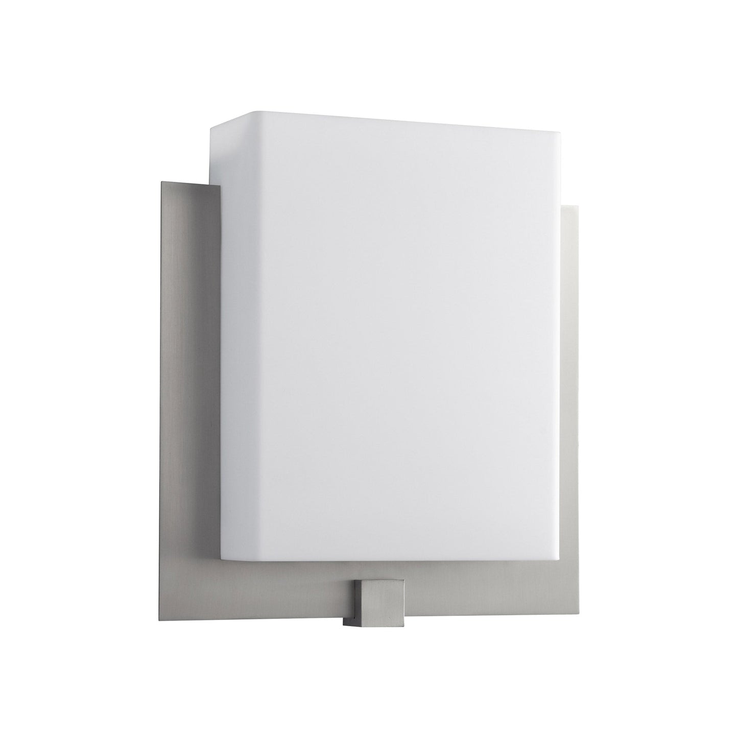 Pathways LED Wall Light in Satin Nickel.