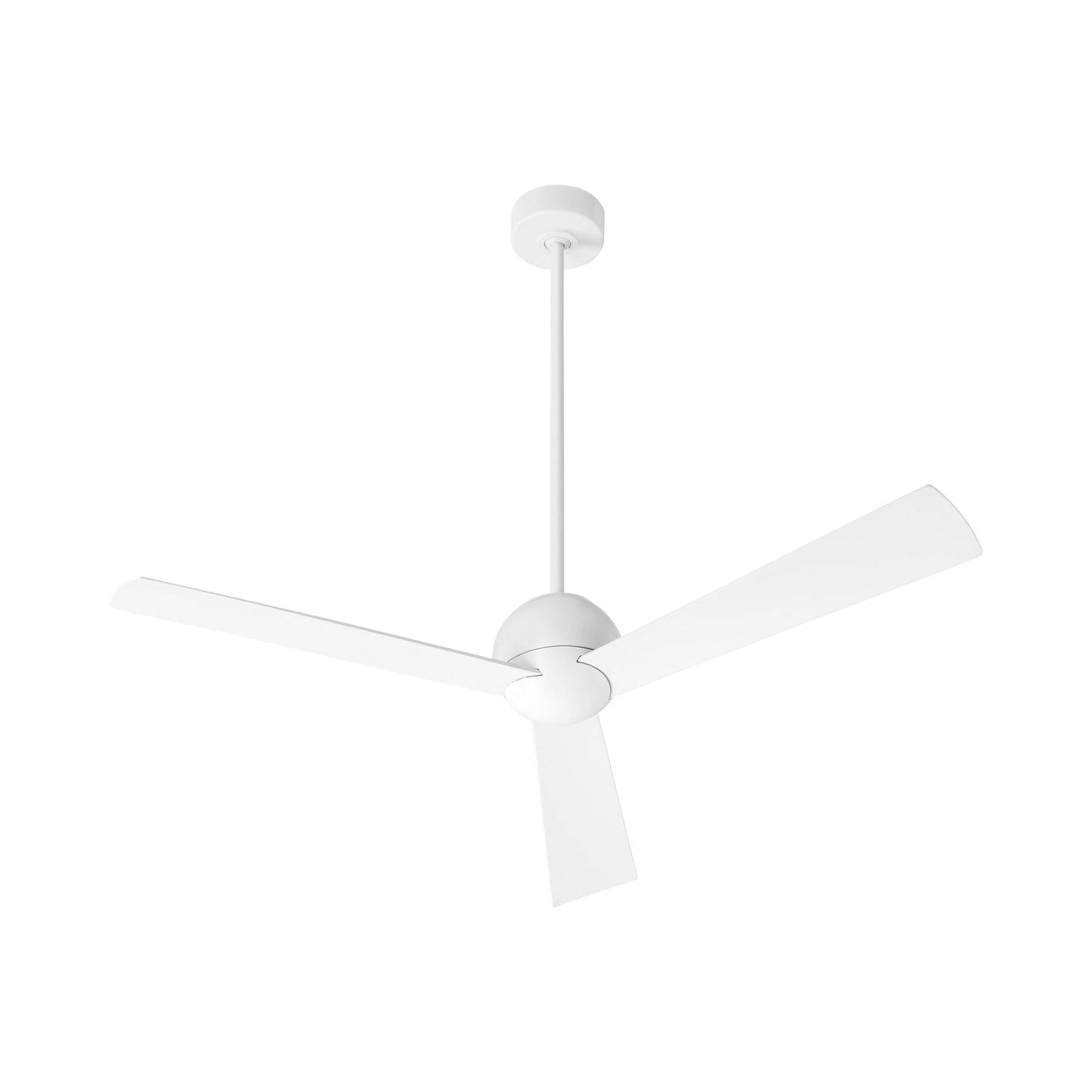 Rondure Outdoor Ceiling Fan in White.