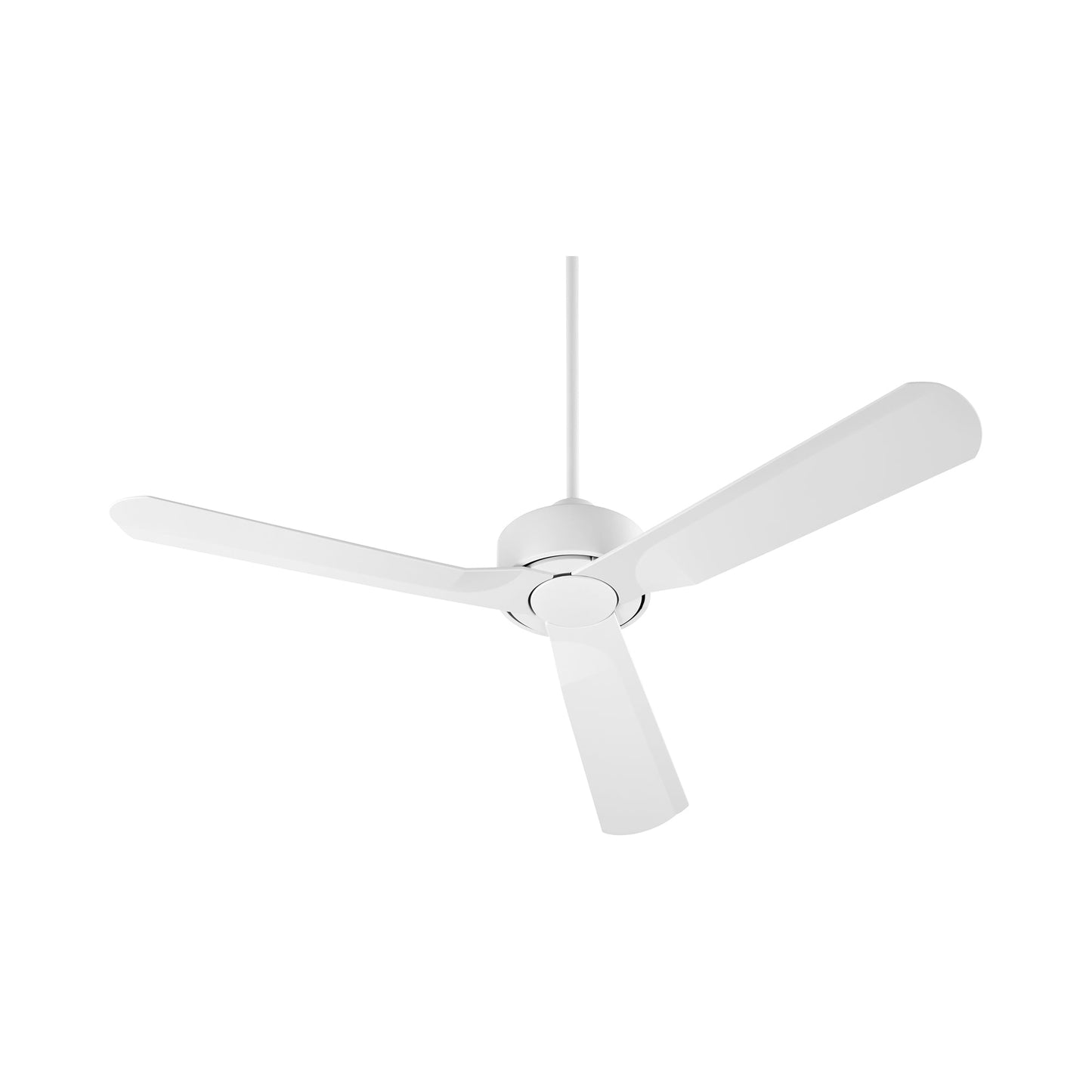 Solis Outdoor Ceiling Fan in White.