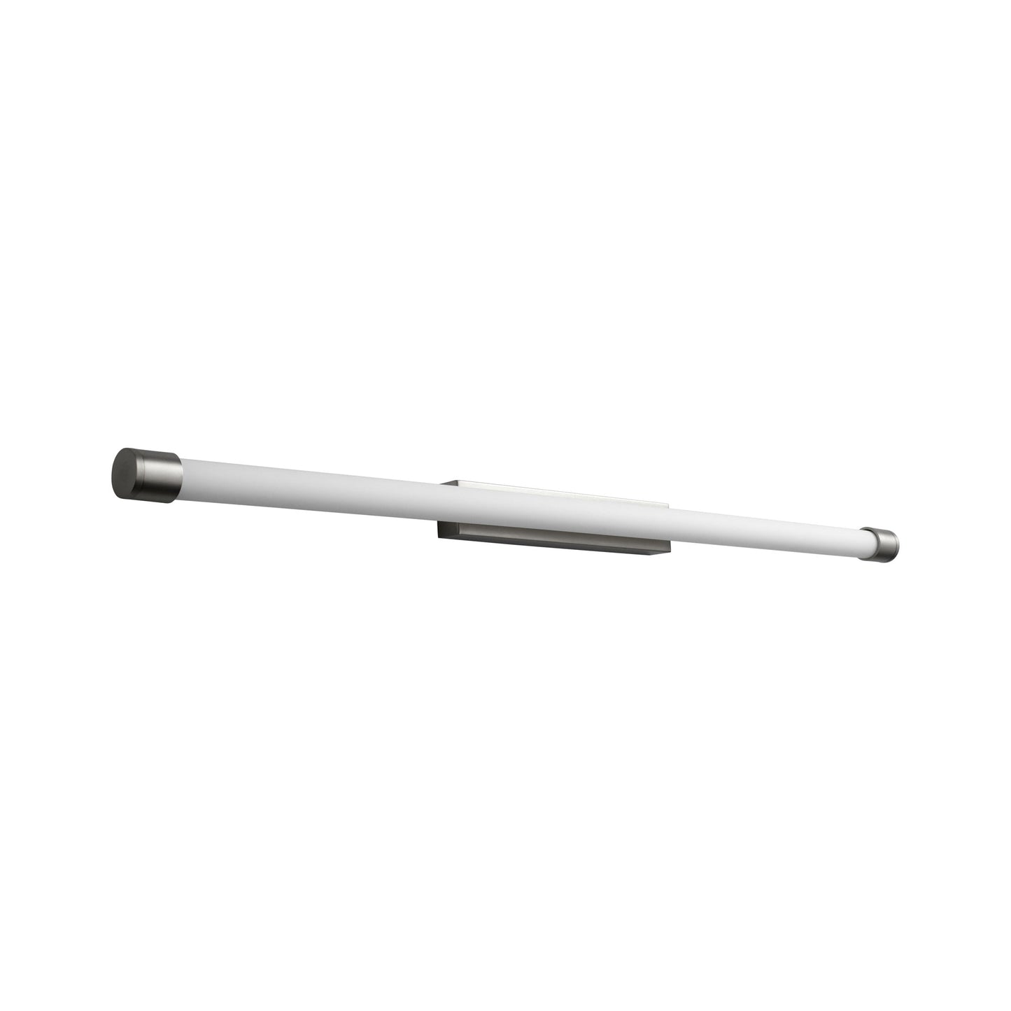 Zenith LED Vanity Wall Light in Satin Nickel (48-Inch).