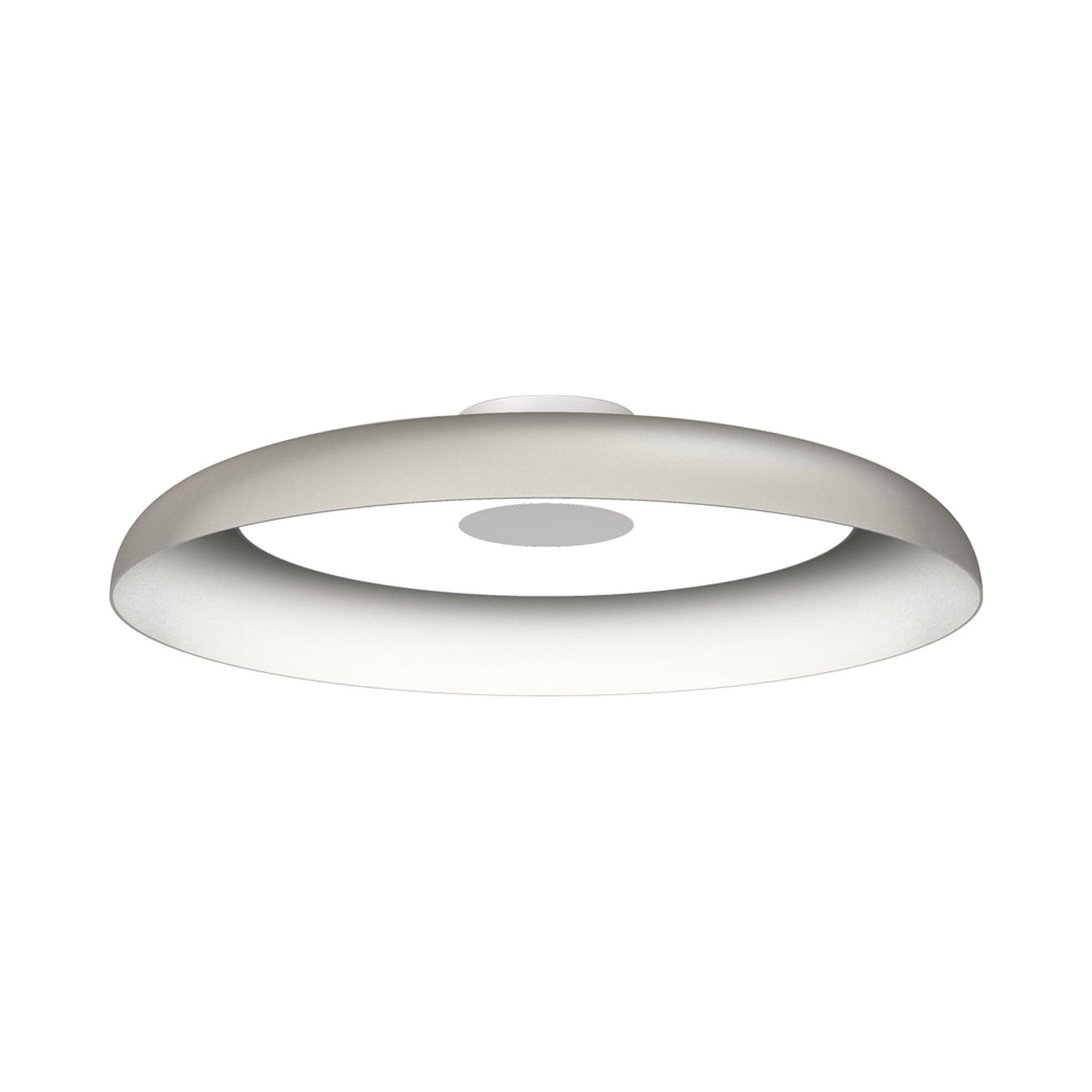 Nivel LED Flush Mount Ceiling Light in White (22-Inch).